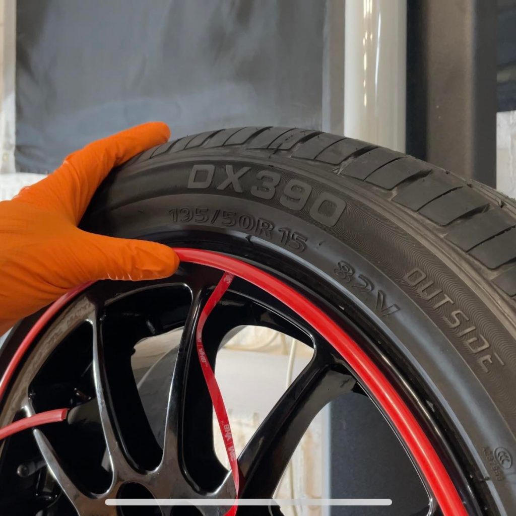 wheeluv alloy wheel rim protector installation